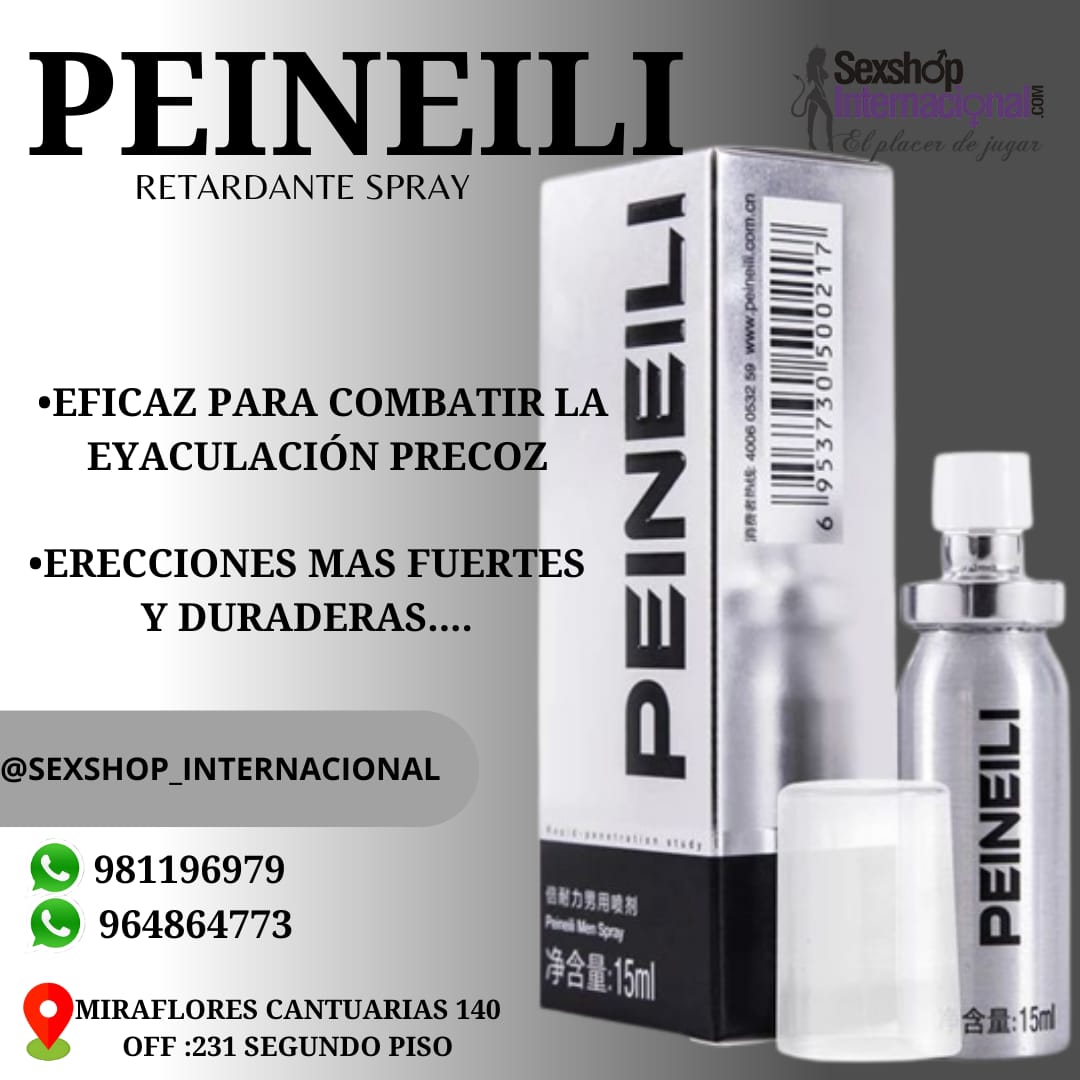 VENTA DE RETARDANTES PEINEILI-ORIGINAL-PROLONGA LA EYACULACION-SEXSHOP MIRAFLORES 